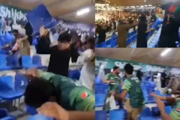 மைதானத்தில் பறந்த இருக்கைகள்! மோசமாக தாக்கிக்கொண்ட ரசிகர்களின் வீடியோ..கொந்தளித்த முன்னாள் வீரர்