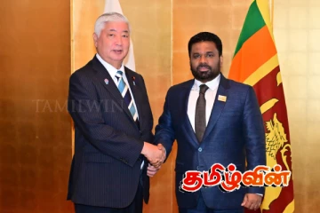 ஜப்பான் பாதுகாப்பு அமைச்சருடன் அநுர சந்திப்பு!