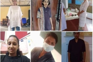 புடவையில் இருந்து வேறு ஆடைக்கு மாறிய ஆசிரியர்கள்: பகிரப்படும் புகைப்படங்கள்