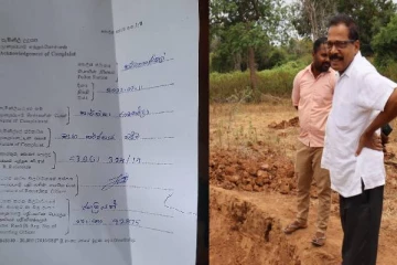 கிராம அலுவலருக்கு அச்சுறுத்தல் - பொலிஸ் நிலையத்தில் முறைப்பாடு (PHOTOS)