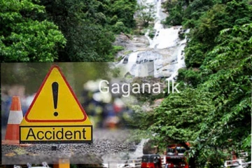 රාවණා ඇල්ල ආසන්නයේ බස් රථ අනතුරක්..