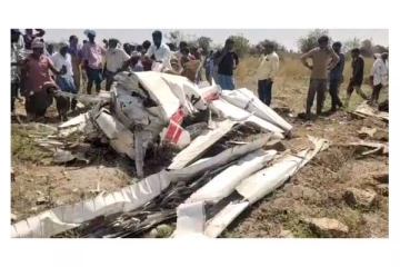 தெலங்கானாவில் நிகழ்ந்த ஹெலிகாப்டர் விபத்தில் தமிழ்நாட்டைச் சேர்ந்த பெண் விமானி உயிரிழப்பு