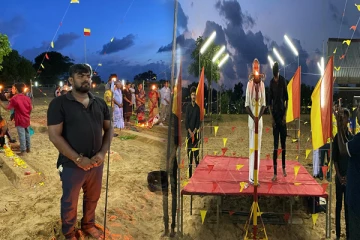 இரட்டைவாய்க்கால் மாவீரர் துயிலும் இல்லத்தில் இடம்பெற்ற மாவீரர் நிகழ்வு (Photos)