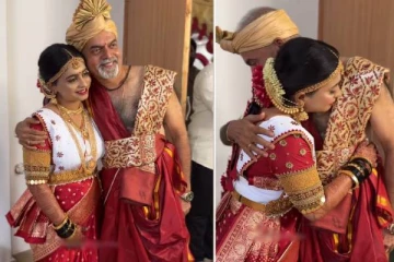 இன்னும் கொஞ்ச நேரத்தில் திருமணம்.. மகளை பார்த்து தந்தை கொடுத்த ரியாக்ஷன்