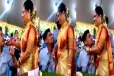 திருமணத்தில் மணப்பெண் தரும் பிரியாவிடை.. கண்ணீருடன் வெளியான காட்சி