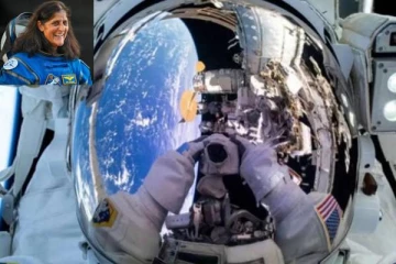விண்வெளியில் செல்ஃபி எடுத்த சுனிதா வில்லியம்ஸ்! அற்புதம் என வியக்கும் நாசா
