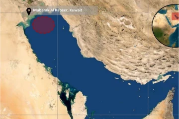 කුවේට් මුහුදත් කැළඹෙයි - තෙල් නැවක් අසල බිහිසුණු පිපිරීමක් - තෙල් කාන්දුව නිසා පාරිසරික අවදානමක්