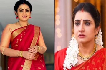 குடும்பத்தை பிரித்து விட்டு பட்டு சேலையில் ஜொலிக்கும் பாண்டியன் ஸ்டோர்ஸ் தனம்