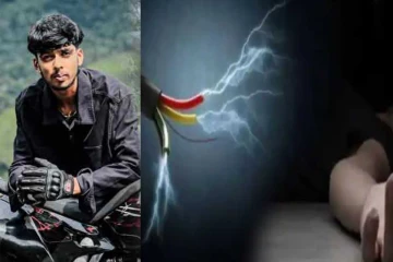 வாகன சேவை மையத்தில் மின்சாரம் தாக்கி இளைஞர் உயிரிழப்பு
