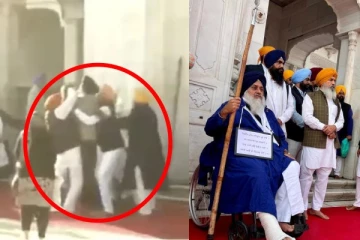 பொற்கோயிலில் சுக்பீர் சிங் பாதல் மீது துப்பாக்கிச் சூடு: அமிர்தசரஸில் பதற்றம்