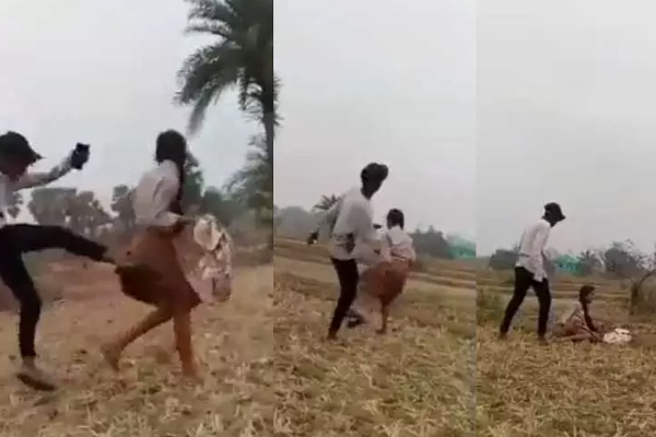 ஓட ஓட சிறுமியை அடித்து உதைத்த சிறுவன் ... பதற வைக்கும் வீடியோ காட்சிகள் - தமிழ்நாடு