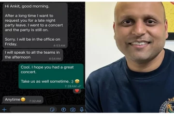 லேட்நைட் பார்ட்டி..லீவு கேட்ட ஊழியர்; CEO கொடுத்த பதில் - வைரல் பதிவு!