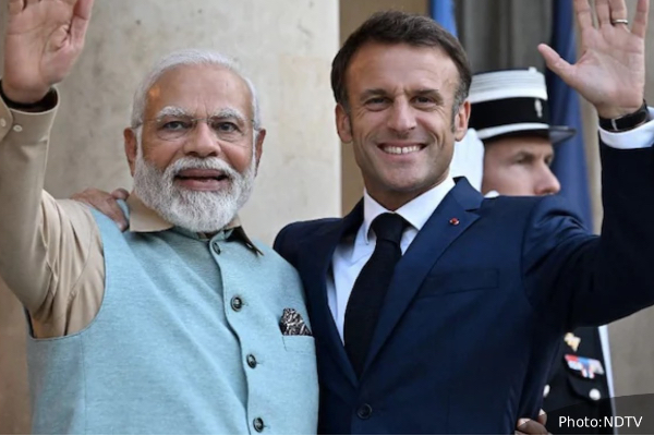 இந்தியாவுக்கு வருகை தரும் பிரான்ஸ் ஜனாதிபதி மக்ரோன்: 3 நாள் சுற்றுப்பயணத்திற்கு திட்டம் | France President Macron Will Visit India For 3 Day