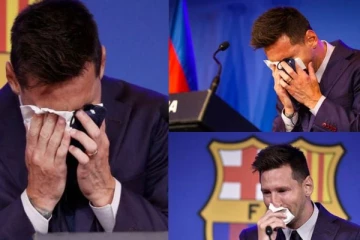 கண்ணீருடன் விடைபெற்ற லியோனல் மெஸ்சி - ரசிகர்கள் சோகம்!! நெகிழ்ச்சி வீடியோ!