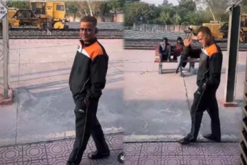 மகனை வழியனுப்ப வந்த தந்தையின் பரிதவிப்பு! 10 மில்லியன் பேரை நெகிழ வைத்த காணொளி