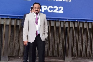 பிரித்தானிய ஆளும் கட்சி மாநாட்டில் சுரேந்திரன் பங்கேற்பு