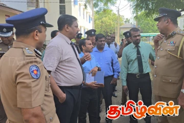 யாழ். மாவட்ட தெரிவத்தாட்சி அலுவலர் கள ஆய்வு