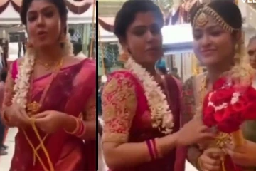 “இனி ஜீவாவுக்கு 2 பொண்டாட்டி” மாறி மாறி தாலிக்கட்டிய மீனா: ஷூட்டிங் ஸ்பாட்டில் மீனா அடித்த லூட்டி!