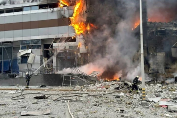 உக்ரைன் தலைநகர் மீது ரஷ்யா சரமாரியான தாக்குதல்