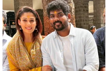 ஷீரடி சாய்பாபா கோவிலில் சாமி தரிசனம் செய்த நயன் - விக்கி ஜோடி ; இணையத்தில் புகைப்படம் வைரல்