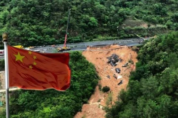 சீனாவில் நெடுஞ்சாலை இடிந்து நிலச்சரிவு: பலி எண்ணிக்கை 48 ஆக உயர்வு