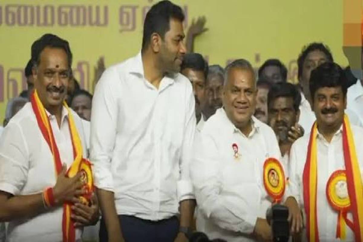 கரூர் கணக்கை முடிக்காமல் விடமாட்டோம்: ஆதவ் அர்ஜுனா | Karur Stampede Minister Aadhav Arjuna Attacks Dmk