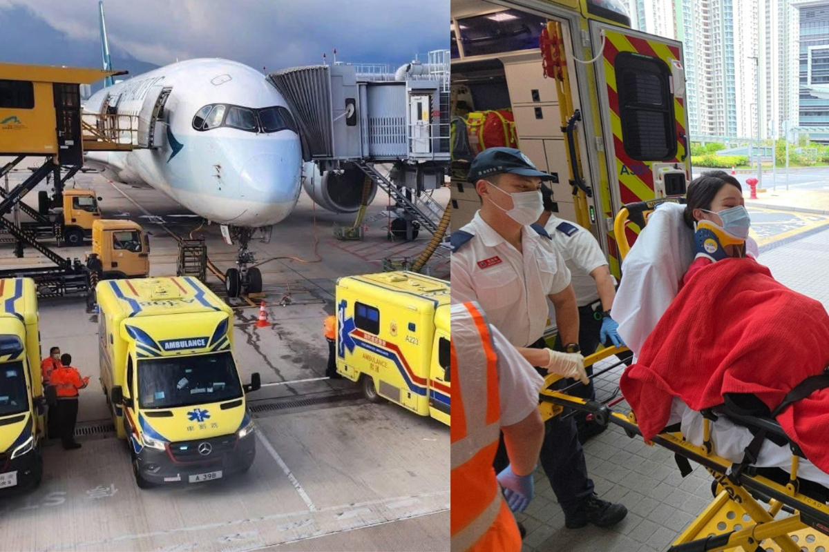 நடுவானில் திடீரென சரிந்த விமானம் - 10 பேர் காயம்! | Ten Injured During Severe Turbulence