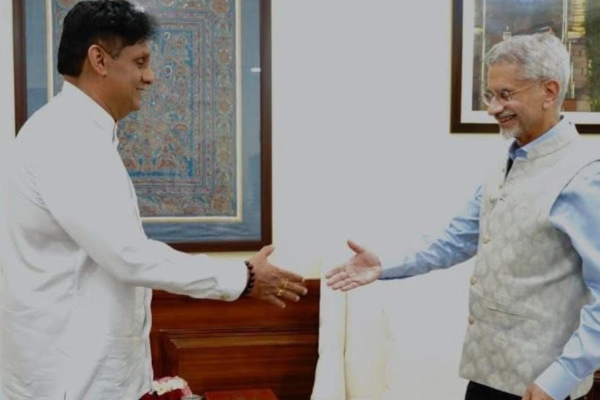 சஜித் - ஜெய்சங்கர் டில்லியில் சந்திப்பு: அரசியல் உள்ளிட்ட பல முக்கிய விடயங்கள் குறித்து பேச்சு | Sajith Jaishankar Meeting In Delhi