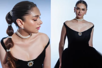 விருது விழாவுக்கு செம கிளாமராக வந்த அதிதி ராவ்