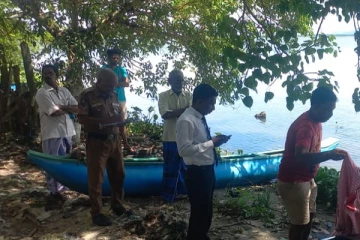 ஆற்றில் மீன்பிடிக்கச் சென்ற ஐந்து பிள்ளைகளின் தந்தை உயிரிழப்பு