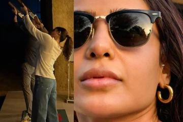 காதலருடன் என்ஜாய் பண்ணும் சமந்தா!! காட்டிக் கொடுத்த சன் கிளாஸ்..