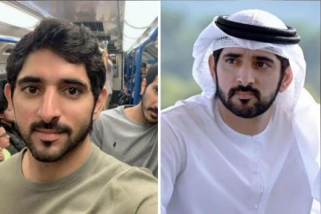 லண்டன் சுரங்க ரயிலில் துபாய் பட்டத்து இளவரசர்! அடையாளம் காணப்படாமல் சுற்றித்திரியும் செல்ஃபீ புகைப்படங்கள்..