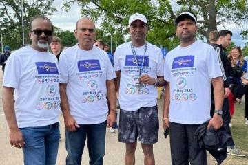 எடின்பரோ மரதன்: பத்தாயிரம் பவுண்ஸிற்கு மேல் நிதி சேகரிப்பு: வைத்தியர் சத்தியமூர்த்தி சாதனை