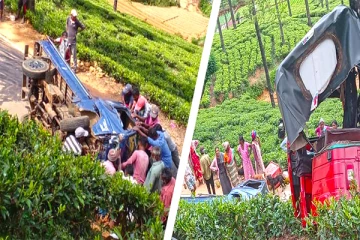 கந்தப்பளையில் வாகன விபத்து: இருவர் படுகாயம்