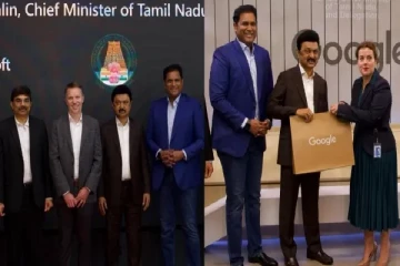 கூகுள், ஆப்பிள் அதிகாரிகளுடன் முதல்வர் பேச்சுவார்த்தை - தமிழகத்தில் முதலீடு!