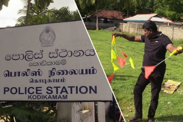 அறுக்கப்பட்ட மாவீரர் நினைவேந்தல் கொடிகள் : பொலிஸ் நிலையத்தில் முறைப்பாடு (Photos)