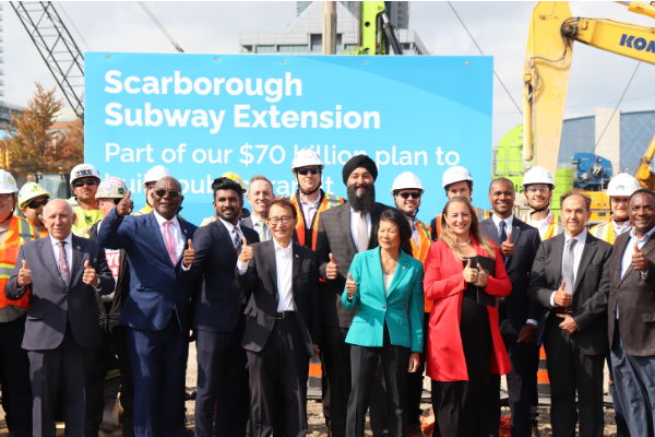 ஸ்கார்பரோ மைய நிலையத்தில் கட்டுமான வேலைகள் ஆரம்பம் | Scarborough Central Station Construction