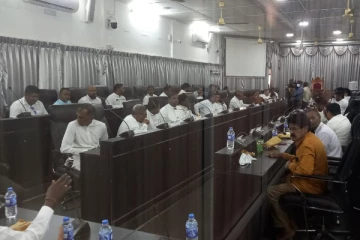 கொழும்பு மாநகர முதல்வர் தலைமையிலான குழுவினர் யாழ். மாநகர சபைக்கு விஜயம்