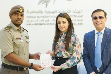 ஐக்கிய அமீரகத்தின் கோல்டன் விசாவை பெற்றார் நடிகை திரிஷா