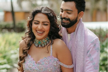 அமலா பால் காதலர் உடன் இரண்டாம் திருமணம்.. வைரல் புகைப்படங்கள்