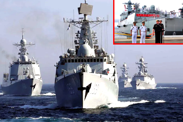 Russia China naval drills, Sea of Japan military exercises, Maritime Interaction 2025, Russia China anti-submarine training, Russian Pacific Fleet news, Trump nuclear submarine order, Dmitry Medvedev Ukraine war, US Russia submarine tensions, China navy exercises 2025, Indo-Pacific military buildup