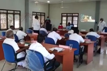 பூநகரி பிரதேச சபையின் வரவு செலவு திட்டம் ஆளும் தமிழ்த் தேசியக் கூட்டமைப்பினாலேயே தோற்கடிப்பு (Video)