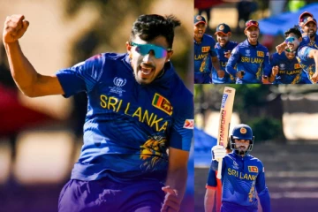 சூப்பர் சிக்ஸில் முதல் வெற்றியை பதிவு செய்த இலங்கை! தீக்ஷணா அபார பந்துவீச்சு