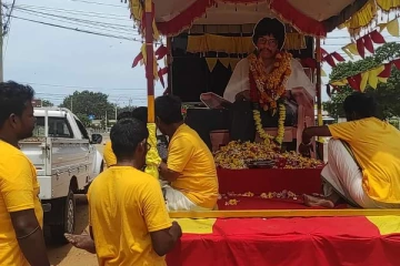 திலீபன் வழியில் வருகிறோம் ; முல்லைத்தீவை சென்றடைந்த  ஊர்தி(Photos)