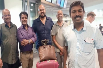 சுவிட்சர்லாந்திற்கு ஒன்றாக பயணமான சாணக்கியன் - சட்டத்தரணி சுகாஸ்