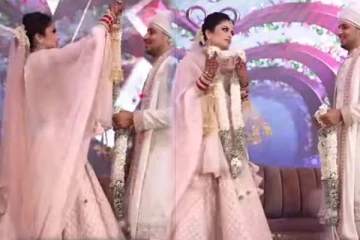 மாலை மாற்றும் போது மாப்பிள்ளை காட்டிய பந்தா! சில நொடிகளில் மணப்பெண் கொடுத்த ஷாக்