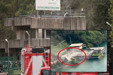 இத்தாலியில் நீர் மின் நிலைய அணையில் வெடி விபத்து