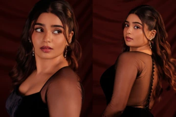 விருது விழாவுக்கு கவர்ச்சி உடையில் வந்த கௌரி கிஷன்