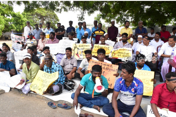 மன்னாரில் காற்றலை திட்டத்திற்கு எதிராக 15 ஆவது நாளாக தொடரும் போராட்டம் | Protests Continue For 15Th Day In Mannar