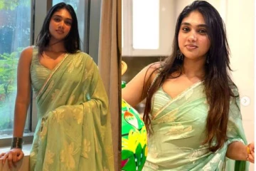 வனிதா மகள் ஜோவிகாவா இது!! சேலையில் இப்படி ஆளே மாறிட்டாங்களே..